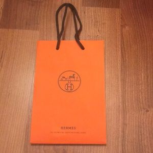 Hermès gift bag, new! 9 x 6